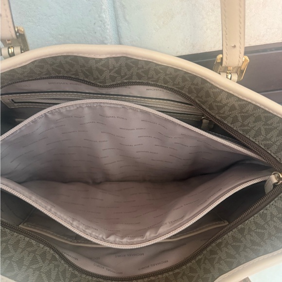 Michael Kors Brown Monogram Tote - Picture 6 of 7